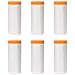 Telo per polvere con nastro adesivo 6 pcs 270 x 1600 cm HDPE - Foto miniatura 1