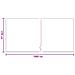 Telo per polvere con nastro adesivo 6 pcs 270 x 1600 cm HDPE - Foto miniatura 7