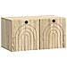 Mobile Porta TV da Muro Rovere Sonoma 59,5 x 31 x 30 cm - Foto miniatura 1