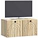 Mobile Porta TV da Muro Rovere Sonoma 59,5 x 31 x 30 cm - Foto miniatura 2