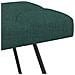 Panchina con bottoni imbottiti Verde Scuro 80 x 40 x 46 cm - Foto miniatura 6