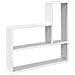 Scaffale da parete Bianco 60 x 11 x 60 cm Legno ingegnerizzato - Foto miniatura 6