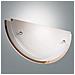 2958-21-102 Lampada Da Parete In Metallo E Vetro In Lastra Colore Bianco, E27 1x60w, - Foto miniatura 1