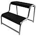 Scala a 2 Gradini per Camper /Roulotte Nero 360822 - Foto miniatura 1