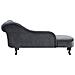 Chaise Longue Destra In Velluto Grigio Nimes - Foto miniatura 22