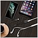 Adattatore Audio Lightning Verso 2x Ingresso Jack 3.5mm Compatto Nero - Foto miniatura 4