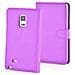 Custodia Compatibile Con Samsung Galaxy Note Edge In Violetta Ametista - Coperchio Protettiva Con Chiusura Magnetica, Funzione Stand E Tasca Per Le Carte - Foto miniatura 14
