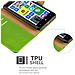 Custodia Compatibile Con Nokia Lumia 625 In Verde Erbe - Coperchio Protettiva Con Chiusura Magnetica, Funzione Stand E Tasca Per Le Carte - Foto miniatura 7