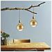 Lampadina Maxi Curved Gold, Decorativa, Con Filamento A Spirale, Oro In Vetro, 12,5 X 12,5 X 17,5 Cm, 1 X E27, 5w, 250lm, 2000k, 240v - Foto miniatura 4