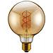 Lampadina Maxi Curved Gold, Decorativa, Con Filamento A Spirale, Oro In Vetro, 12,5 X 12,5 X 17,5 Cm, 1 X E27, 5w, 250lm, 2000k, 240v - Foto miniatura 5