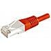 859542 Cavo Di Rete 25 M Cat6a F / utp [ ftp] Rosso (patch Cord Rj45 Cat. 6a F / utp Red - 25 M Full Copper)  - Foto miniatura 1