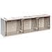 Cassettiera Modulare 3 Cassetti Crystal Box - Modello Cb50/3s - Grigio Chiaro - Foto miniatura 1