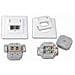 Wirewin Kat5e Unterputzdose, Geschirmt, Reinwei, Lsa Anschluss Datendosen (dd-trio-k5e Up2 Ws)  - Foto miniatura 1