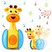 Cartoon Giraffe Tumbler Bambola Roly-poly Giocattoli Del Bambino Sveglio Di Sonagli Anello Della Bell Neonati 3-12 Mese Di Anticipo Giocattolo Educativo Per Il Bambino Ragazzi E Le Ragazze Di Natale Regali Di Compleanno Stocking Fillers Colorato - Foto miniatura 1
