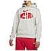 Felpa Da Uomo Con Cappuccio Swoosh League Grigia Taglia L Cod Dm5458-050 - Foto miniatura 1