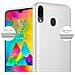 Custodia Compatibile Con Samsung Galaxy M20 In Argento Metallico - Coperchio Protettivo In Silicone Tpu Flessibile - Foto miniatura 4