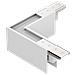 Ego Kit Surface High L Electr Conn Horiz On-off Wh Lampada - 282824 - Foto miniatura 1
