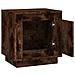 Comodini 2 Pz Rovere Fumo 44x35x45 Cm In Legno Multistrato - Foto miniatura 9