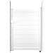 Pack Cancello Battente Eiger 400b140 + Cancello Eiger 100p140 Bianco - Foto miniatura 7