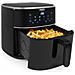 Friggitrice ad Aria Digitale Potenza 1800W Capacità 8 Litri Colore Nero - 182254 - Foto miniatura 2