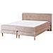 Letto Matrimoniale Completo Beige 180 X 200 Cm Marquise - Foto miniatura 3
