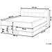 Letto Matrimoniale Completo Beige 180 X 200 Cm Marquise - Foto miniatura 5