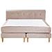 Letto Matrimoniale Completo Beige 180 X 200 Cm Marquise - Foto miniatura 7