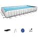 Piscina Fuori Terra Rettangolare Power Steel 956x488x132 Cm 56623 - Foto miniatura 1