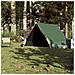 Tenda Da Campeggio Telaio Ad A Per 2 Persone Verde Impermeabile - Foto miniatura 3