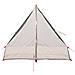 Tenda Da Campeggio Telaio Ad A Per 2 Persone Verde Impermeabile - Foto miniatura 8