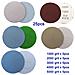 25 Dischi Abrasivi A Secco Da 5 Pollici E 125 Mm 1000#2000#3000#4000# Multicolor - Foto miniatura 3