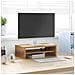 Supporto Monitor Rovere Artigianale 42x24x13 Cm Multistrato - Foto miniatura 6