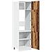 Armadio per Frigo “Lyon” Legno Antico 60x57x207 cm - Foto miniatura 2