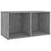 Mobili Tv 4 Pz Grigio Cemento 72x35x36,5cm In Legno Multistrato - Foto miniatura 3