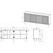 4D2SZ ONDA cassettiera 200x45x85 nero - Foto miniatura 2