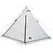 Tenda Familiare Tipi 6 Persone Bianca Tessuto Impermeabile - Foto miniatura 9
