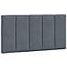 Giroletto senza Materasso Grigio Scuro 100x200 cm Velluto - Foto miniatura 8
