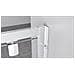 Box Doccia 2 Lati 70x120 Cm Fisso + Due Battenti H195 Cm Iole Cromato - Foto miniatura 3