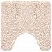 Tappeto da bagno 2 pcs Crema 50 x 50 cm Polipropilene - Foto miniatura 5