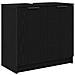 Set di mobili per il bagno 4 pcs Rovere Nero Legno multistrato - Foto miniatura 6