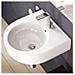 Lavabo Monoforo Sospeso O Da Appoggio   Serie Pass - 50 Cm Bianco Da Ordinare - Foto miniatura 1