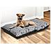 80x60 cm PRESTIGE Cuccia per cani impermeabile personalizzabile Ossa nere - Foto miniatura 5