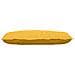 Cuscino per Schiena Giallo Chiaro 100 x 50 cm Tessuto in Cords - Foto miniatura 5