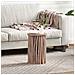 Pouf Naturale 30 x 30 x 45 cm Legno di teak solido - Foto miniatura 2