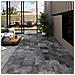 Tavole per Pavimenti 55 pcs Grigio 5,11 m² PVC - Foto miniatura 2