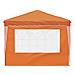 Tenda per feste a pop-up 288 x 288 x 245 cm Arancione - Foto miniatura 7