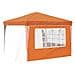 Tenda per feste a pop-up 288 x 288 x 245 cm Arancione - Foto miniatura 8