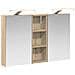 Set di Armadi da Bagno con lo scaffale 3 pcs 80 x 10,5 x 50 cm - Foto miniatura 1
