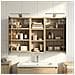 Set di Armadi da Bagno con lo scaffale 3 pcs 80 x 10,5 x 50 cm - Foto miniatura 2