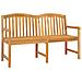 Panchina in legno intagliata a mano Naturale 150,5 x 60 x 95 cm - Foto miniatura 3